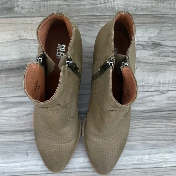 Anthropologie Silent D Brown leather booties - Picture 4 of 5